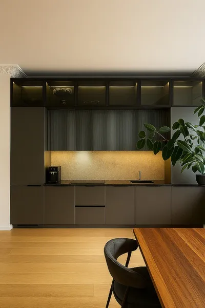 Kernsanierter Altbau im Innenhof: 3 Zimmer, 2 Balkone, Designküche, Einbauschränke, Tageslichtbad — photo 1